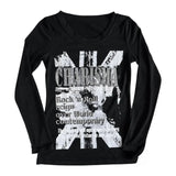 Y2k Top for Women Clothing Female Baby Tees Y2k Tops Emo Anime Girl Graphic T Shirts Women's Cropped Goth Long Sleeve Kawaii - Clothesfassion.store