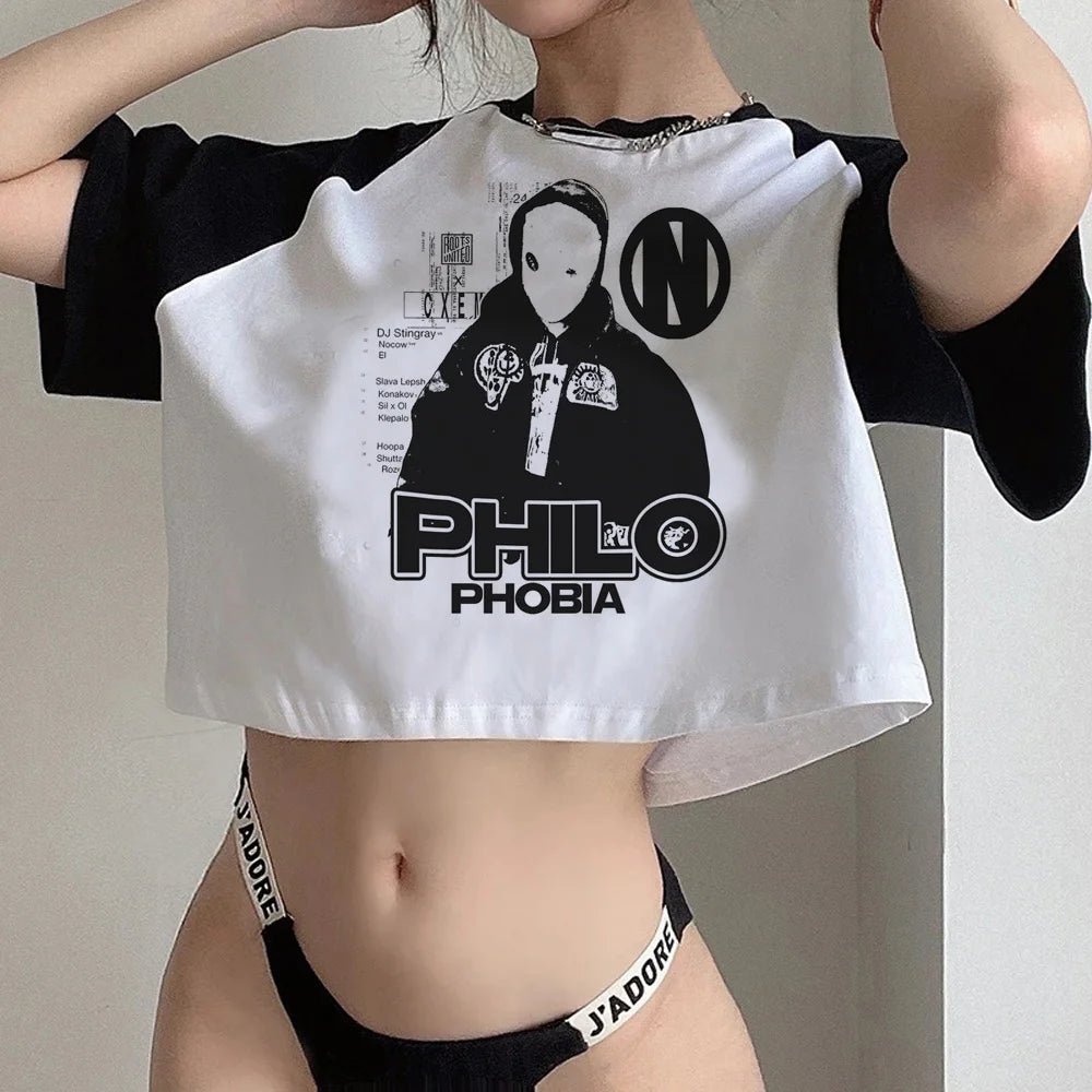 Y2k Tops streetwear aesthetic fairycore crop top Woman cute aesthetic 90s cropped - Clothesfassion.store
