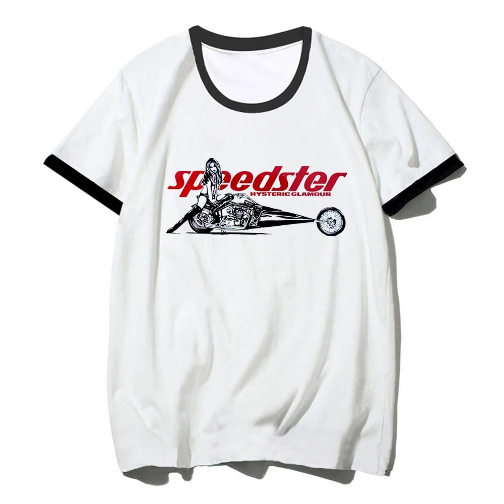 Y2k Tops top women funny Y2K Japanese Tee girl y2k clothing - Clothesfassion.store