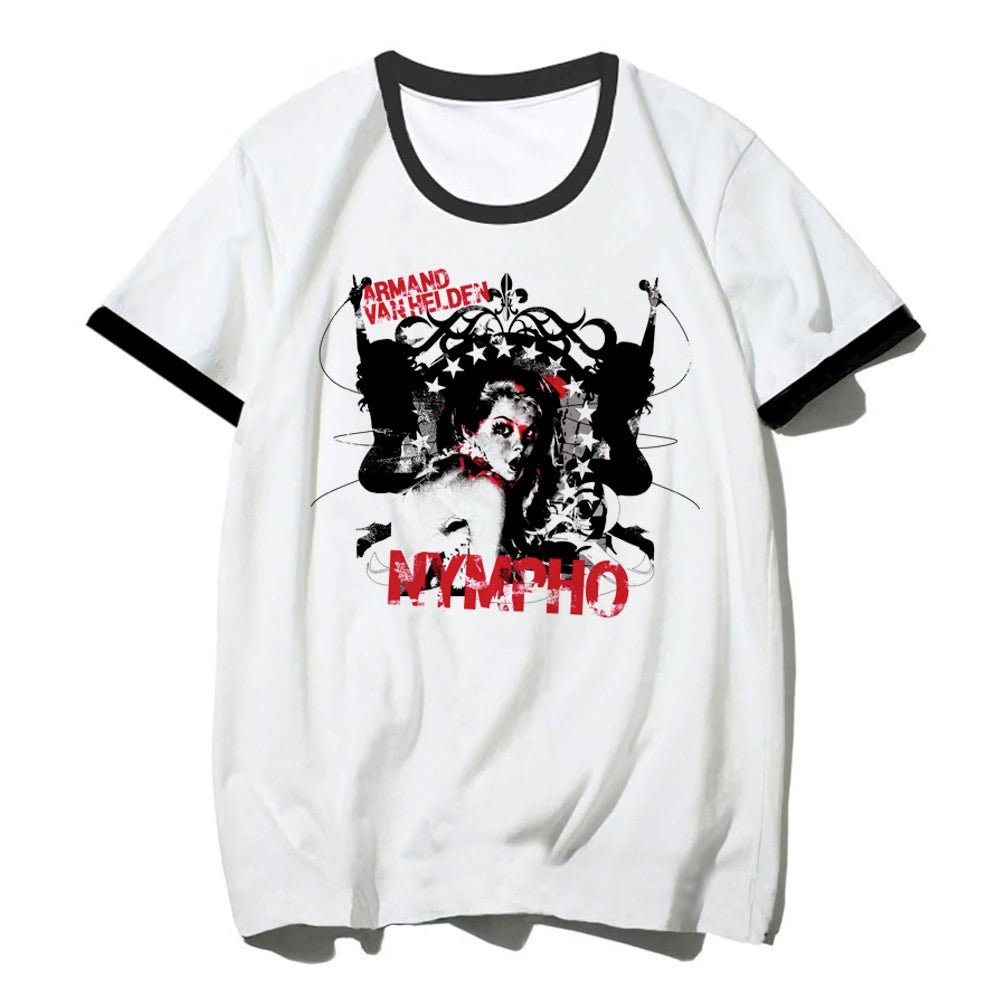 Y2k Tops top women funny Y2K Japanese Tee girl y2k clothing - Clothesfassion.store