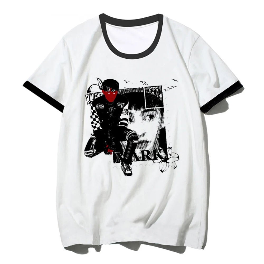 Y2k Tops top women funny Y2K Japanese Tee girl y2k clothing - Clothesfassion.store