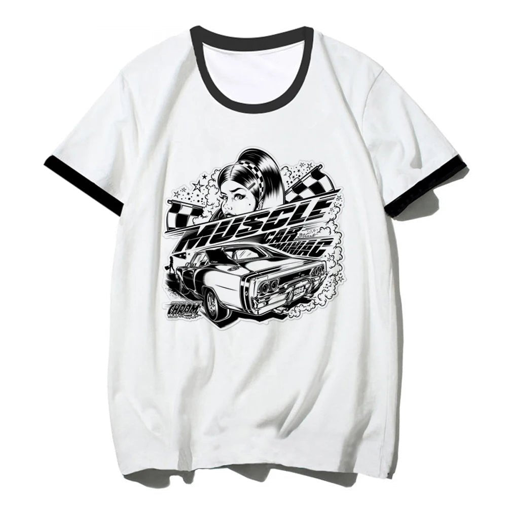 Y2k Tops top women funny Y2K Japanese Tee girl y2k clothing - Clothesfassion.store