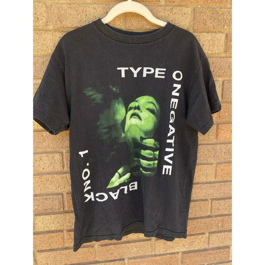 Y2K Type O Negative "Black No.1" Men's Cotton T-shirt Spring/Summer New Product Casual Fashion T-shirt - Clothesfassion.store