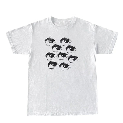 Y2K Women's T-shirts, Streetwear, Retro, Cute, Fashionable.graphic T Shirts Aesthetic Clothes Summer Streetwear Personality Y2K - Clothesfassion.store