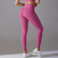 Yoga Leggings For Women High Waist Women Fitness Leggings Soft Breathable Sports Tights Leggings Gym Elastic Running Cycling Pan - Clothesfassion.store