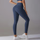 Yoga Leggings For Women High Waist Women Fitness Leggings Soft Breathable Sports Tights Leggings Gym Elastic Running Cycling Pan - Clothesfassion.store