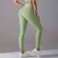 Yoga Leggings For Women High Waist Women Fitness Leggings Soft Breathable Sports Tights Leggings Gym Elastic Running Cycling Pan - Clothesfassion.store