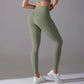 Yoga Leggings For Women High Waist Women Fitness Leggings Soft Breathable Sports Tights Leggings Gym Elastic Running Cycling Pan - Clothesfassion.store