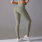 Yoga Leggings For Women High Waist Women Fitness Leggings Soft Breathable Sports Tights Leggings Gym Elastic Running Cycling Pan - Clothesfassion.store