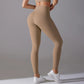 Yoga Leggings For Women High Waist Women Fitness Leggings Soft Breathable Sports Tights Leggings Gym Elastic Running Cycling Pan - Clothesfassion.store
