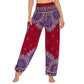Yoga Pants Women Hippie Harem Printed Leggings Boho High Waisted Pantalone De Mujer Cintura Alta Calca Feminina Beach - Clothesfassion.store