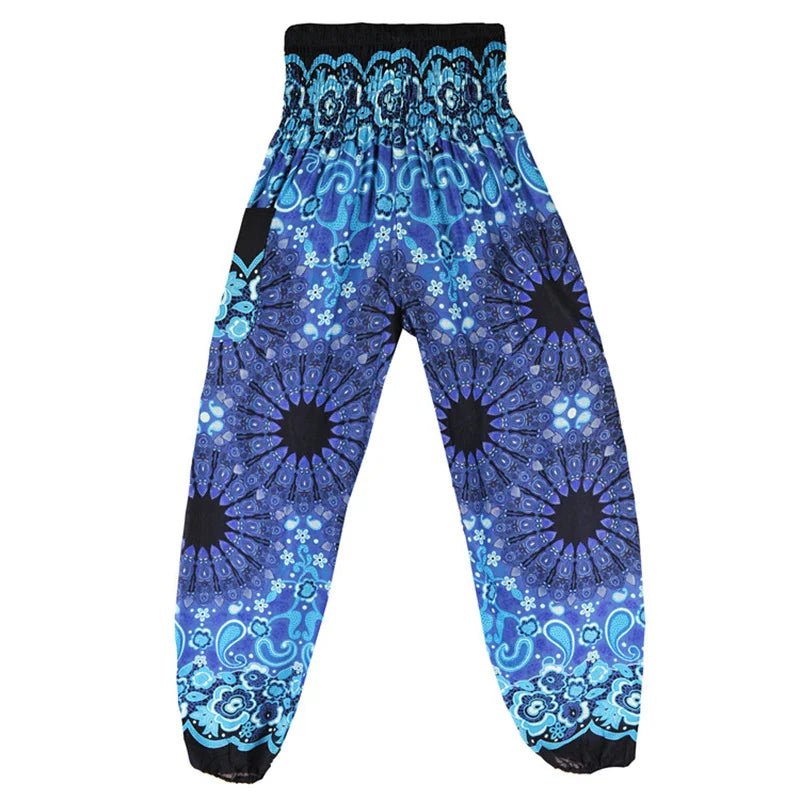 Yoga Pants Women Hippie Harem Printed Leggings Boho High Waisted Pantalone De Mujer Cintura Alta Calca Feminina Beach - Clothesfassion.store
