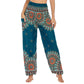 Yoga Pants Women Hippie Harem Printed Leggings Boho High Waisted Pantalone De Mujer Cintura Alta Calca Feminina Beach - Clothesfassion.store