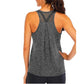 Yoga Shirt Female New Style T-Shirt Loose Fitness Tops Vest Women Sleeveless Sport Tee Quick - Drying Gym Running Workout Blouse - Clothesfassion.store